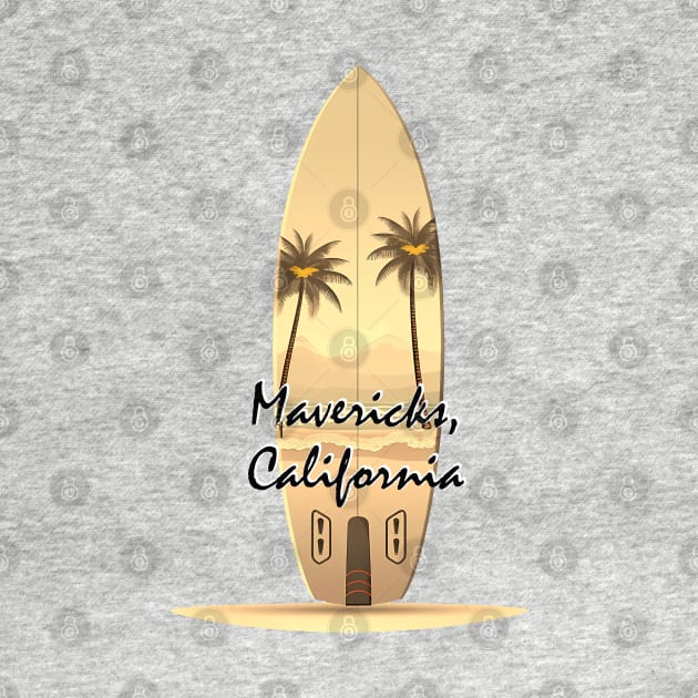 Surfing session Mavericks, California by GraphGeek